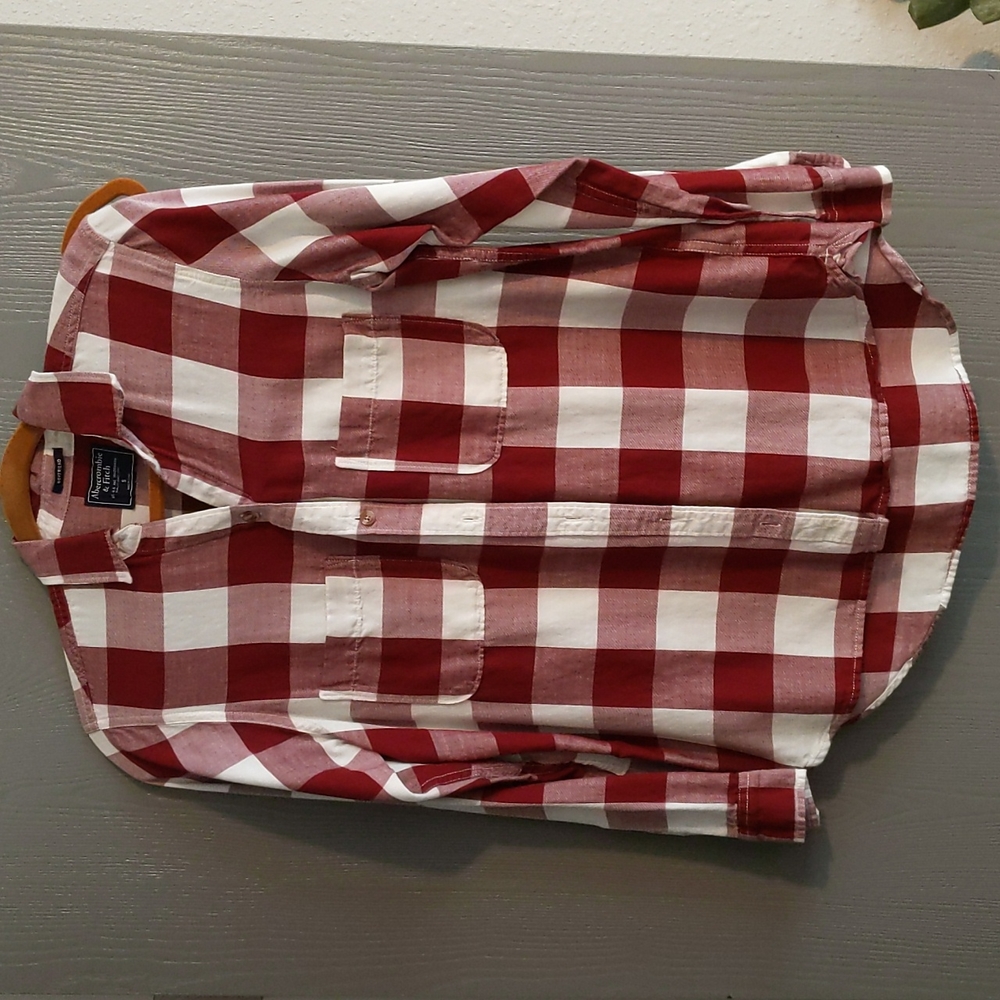 Abercrombie plaid shirt
